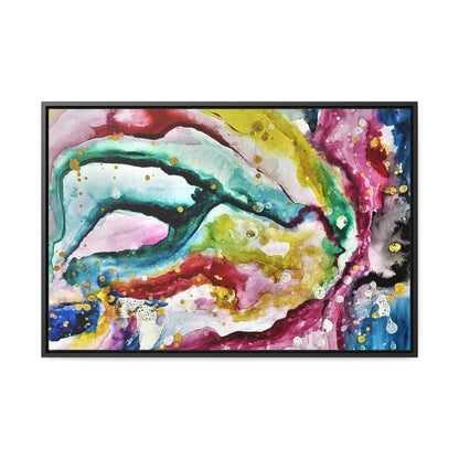 Cosmic Face Gallery Canvas Wraps, Horizontal Frame 30″ x 20″ Premium Gallery Wraps (1.25″)