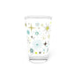 Retro Starburst 16oz Pint Glass - Kia Day Design