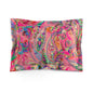 Vibrant Floral Microfiber Pillow Sham - Kia Day Design
