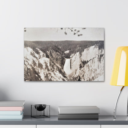 Artists Point Yellowstone Canvas Gallery Wraps 24″ x 16″ 1.25"