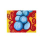 Blue Balls Fine Art Posters 32" x 24" (Horizontal) Matte