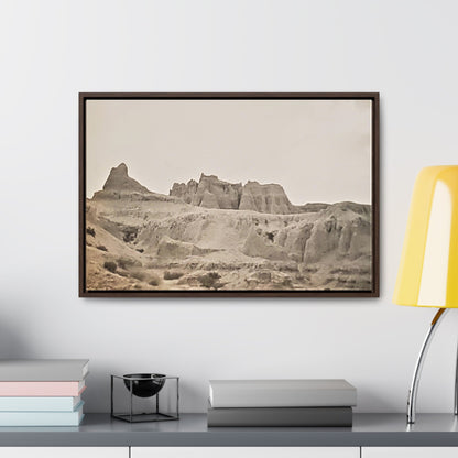 West Gallery Canvas Wraps Horizontal Frame 24″ x 16″ Walnut Premium Gallery Wraps (1.25″)