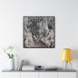 Cleopatras Needle Yellowstone Gallery Canvas Wraps Square Frame 30″ x 30″ 1.25" Black