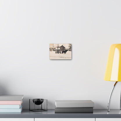 Milk Man Canvas Gallery Wraps 7" x 5" 1.25"