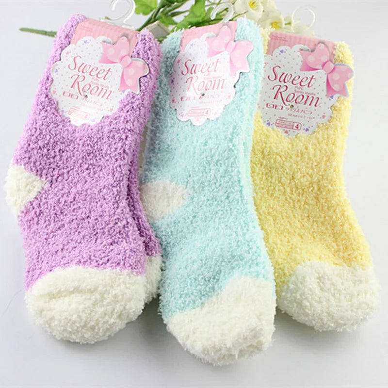 Children Candy Color Socks 5 Pairs