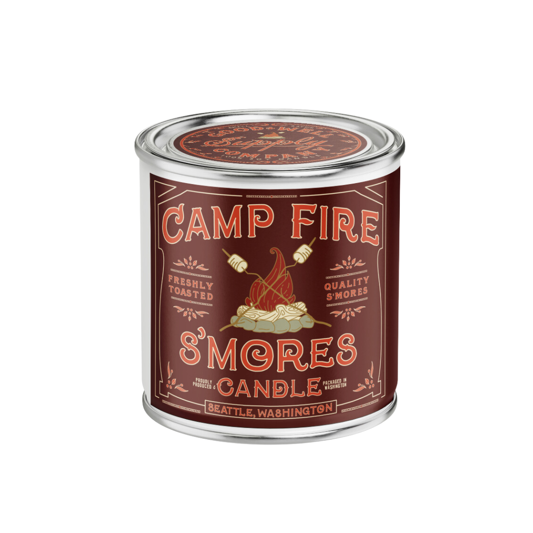 Campfire S'mores Candle - - Candles