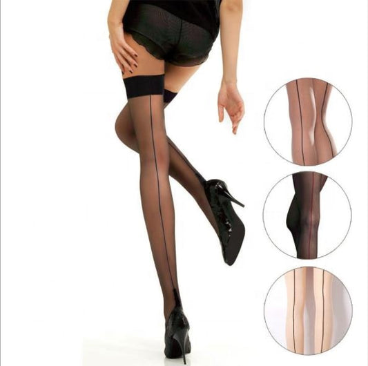 Women Thigh High Stocking Over the Knee Stay Up Stockings