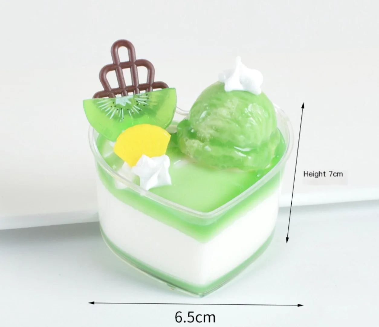 Miniature Faux Cupcake and Dessert Fridge Magnets - - magnets