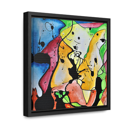 Space Judy Gallery Canvas Wraps, Square Frame