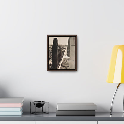 Michigan Ave Chicago Gallery Canvas Wraps Vertical Frame 8″ x 10″ Premium Gallery Wraps (1.25″) Walnut