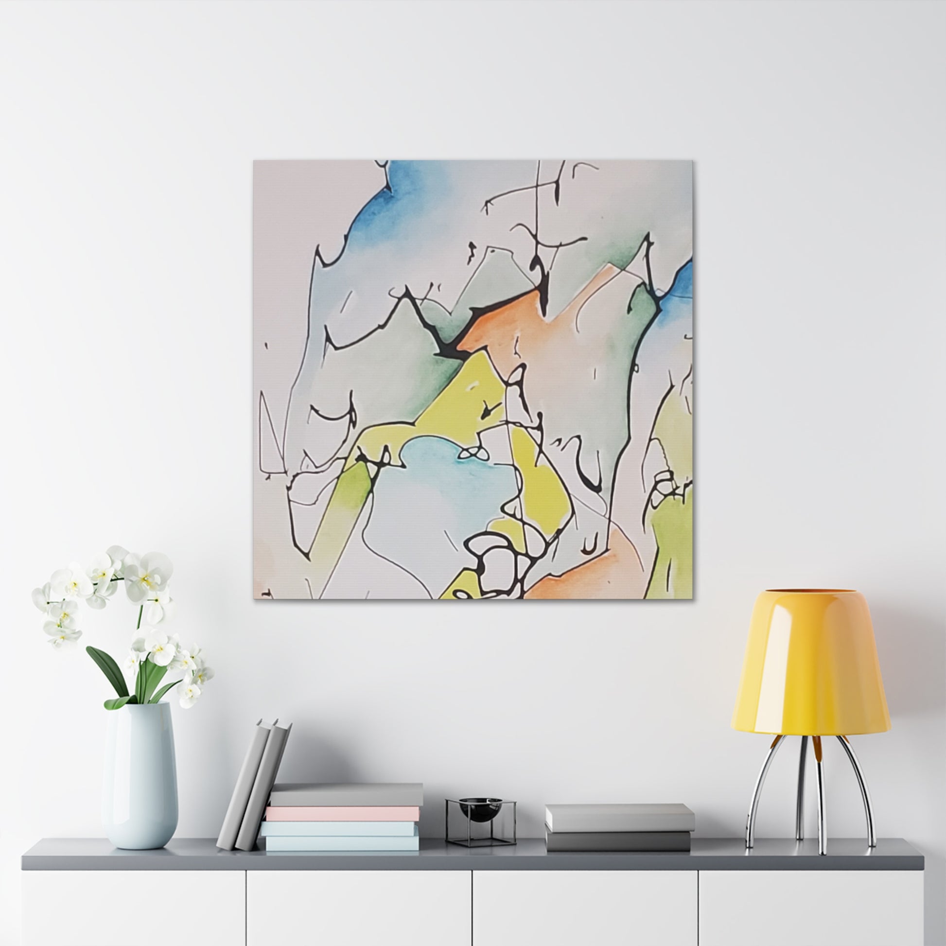 Misty Mountains Canvas Gallery Wraps