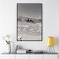 Mammoth Hot Springs Gallery Canvas Wraps Vertical Frame 32″ x 48″ Premium Gallery Wraps (1.25″) Black