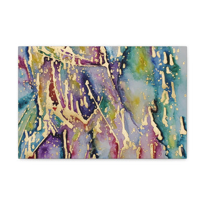 Purple Rain Canvas Gallery Wraps 18″ x 12″ 1.25"