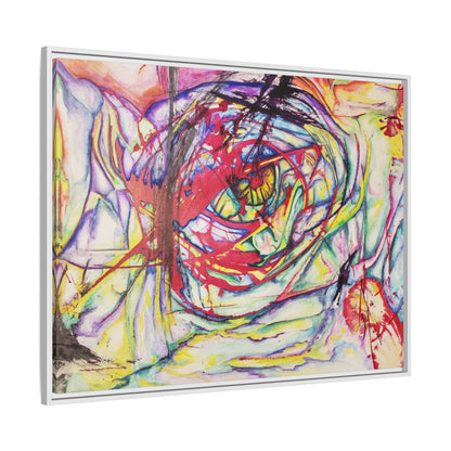 The Eye Framed Art Print - Kia Day Design