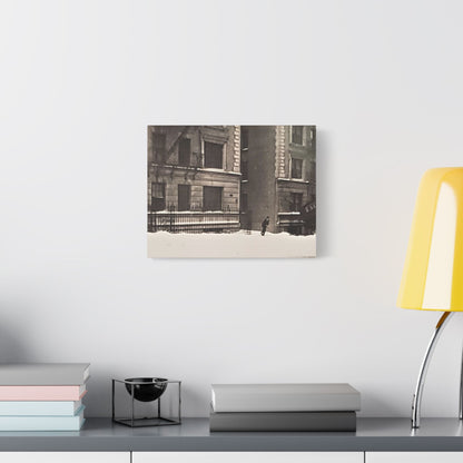 430 W 119th St New York Satin Canvas Stretched 14″ x 11″ (Horizontal) 1.5"