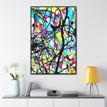 Kaleidoscope Gallery Canvas Wraps, Vertical Frame