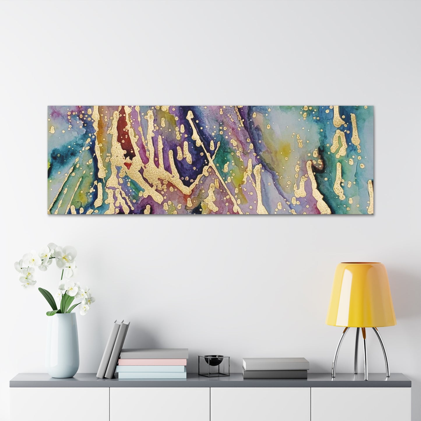 Purple Rain Canvas Gallery Wraps