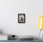 Concrete Worker Gallery Canvas Wraps Vertical Frame 5″ x 7″ Premium Gallery Wraps (1.25″) Black