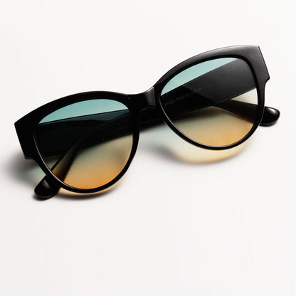Luxury Women Polarized Sunglasses Retro Eyewear Oversized Goggles - -