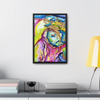 Mothers Face Gallery Canvas Wraps, Vertical Frame