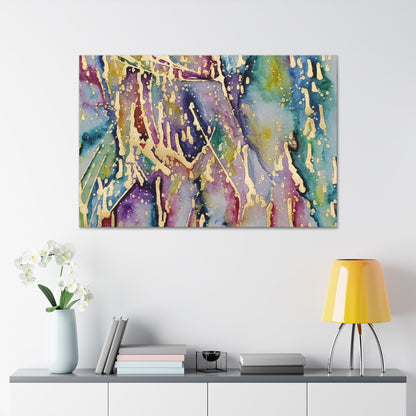 Purple Rain Canvas Gallery Wraps