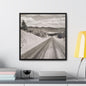 Western Road Gallery Canvas Wraps Square Frame 20″ x 20″ 1.25" Black