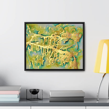 Acid Rain Gallery Canvas Wraps, Horizontal Frame