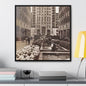 Rockefeller Plaza Gallery Canvas Wraps Square Frame 24″ x 24″ Premium Gallery Wraps (1.25″)
