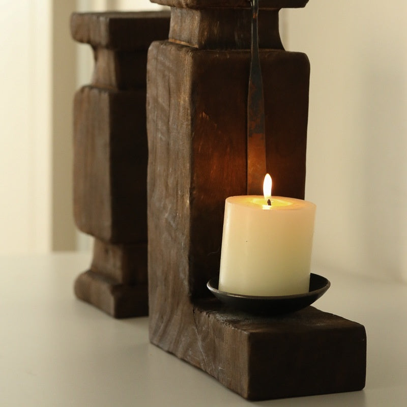Handmade Candlestick Vintage Furnishings Ornaments - - Candlestick