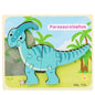 Wooden 3D Montessori Dinosaur Jigsaw Puzzles Parachisaurus