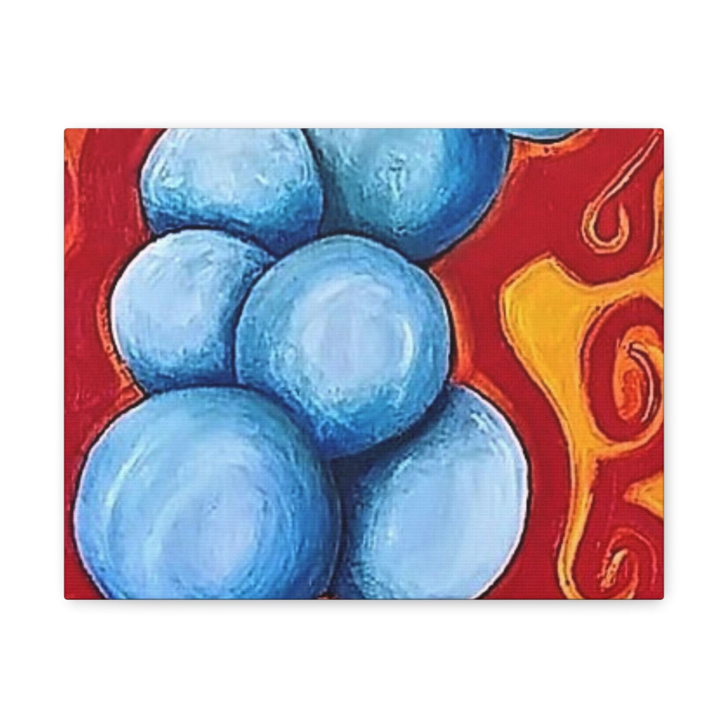 Blue Balls Canvas Gallery Wraps