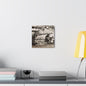 Concrete Worker Canvas Gallery Wraps 10″ x 10″ 1.25"