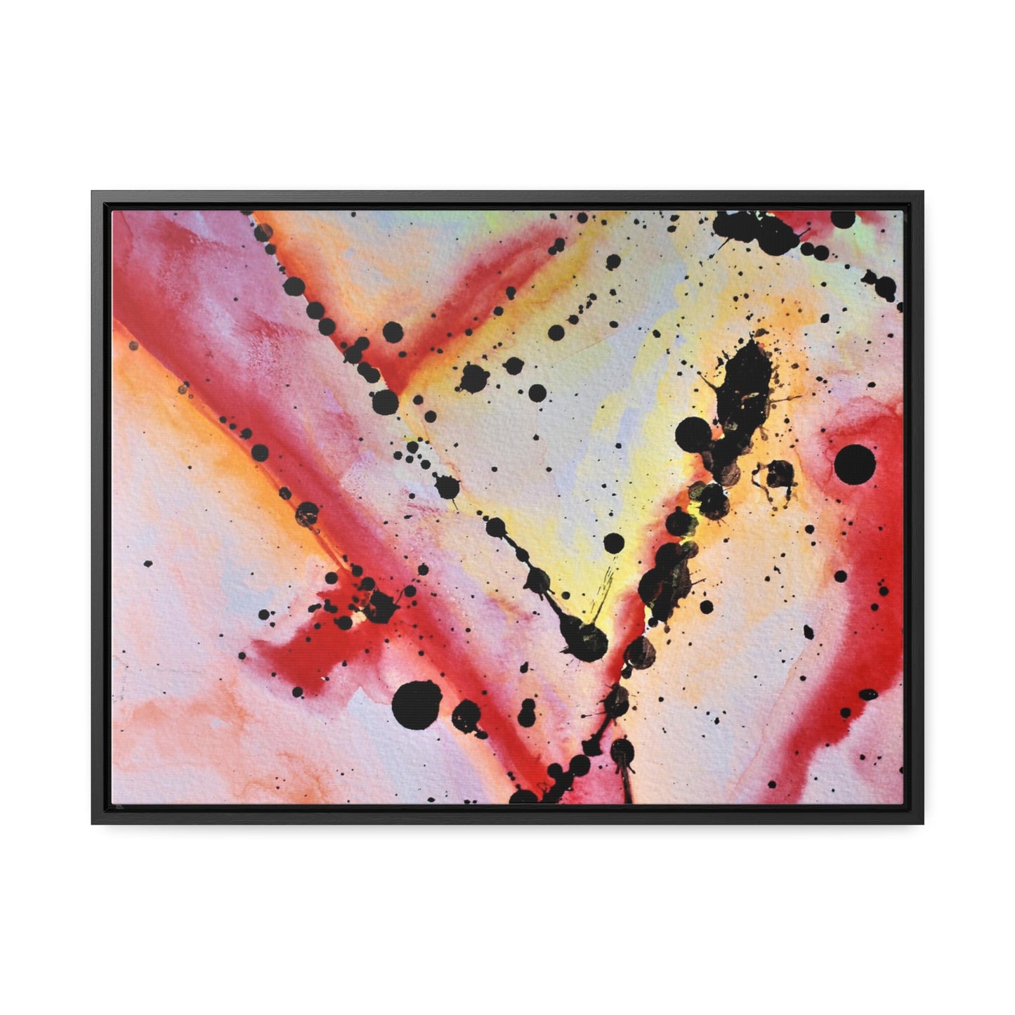 Red Hot Love Gallery Canvas Wraps, Horizontal Frame