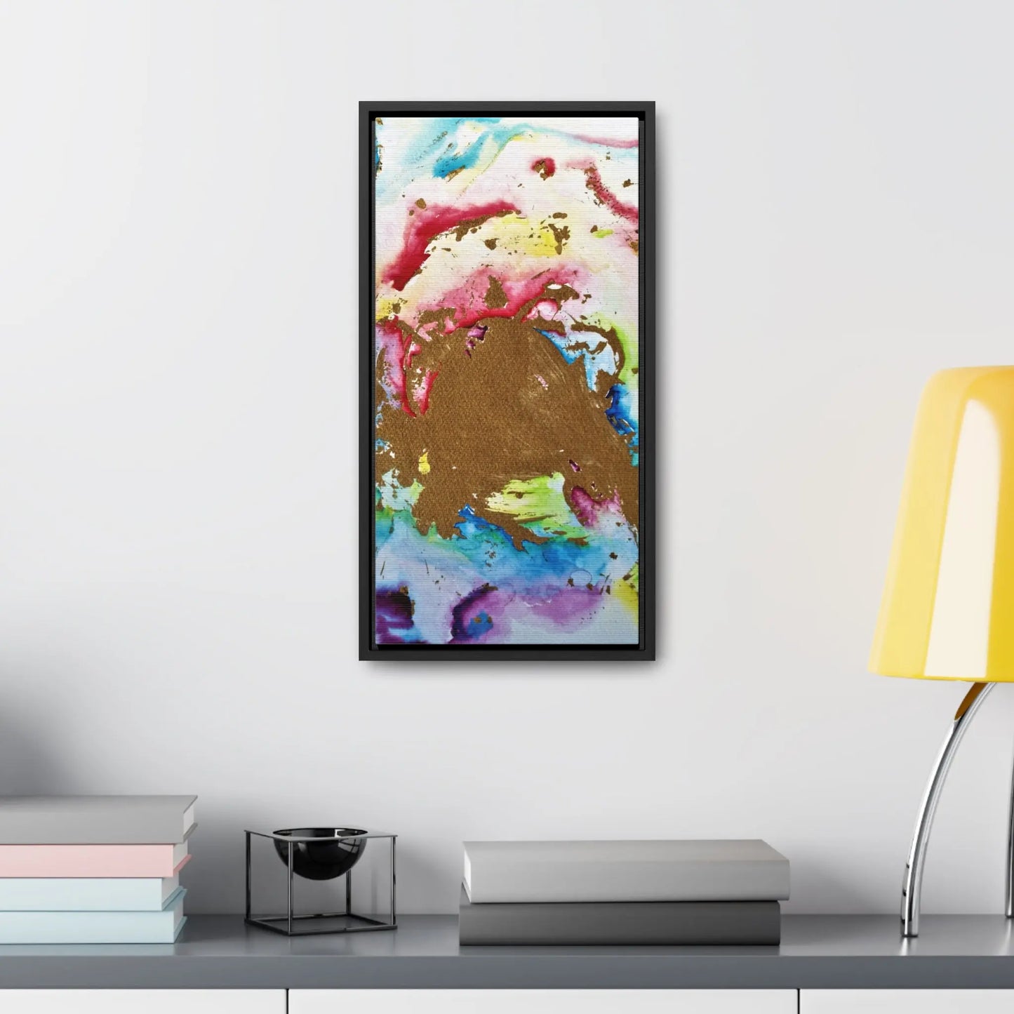 Through The Vapor Gallery Canvas Wraps, Vertical Frame