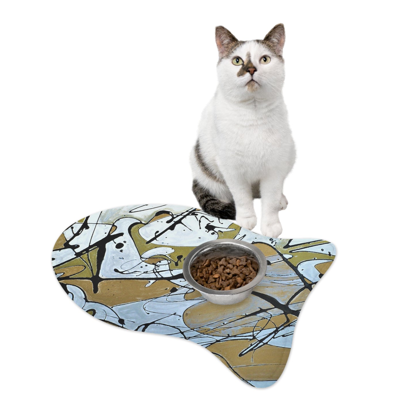 Mardi Gras Pet Feeding Mats