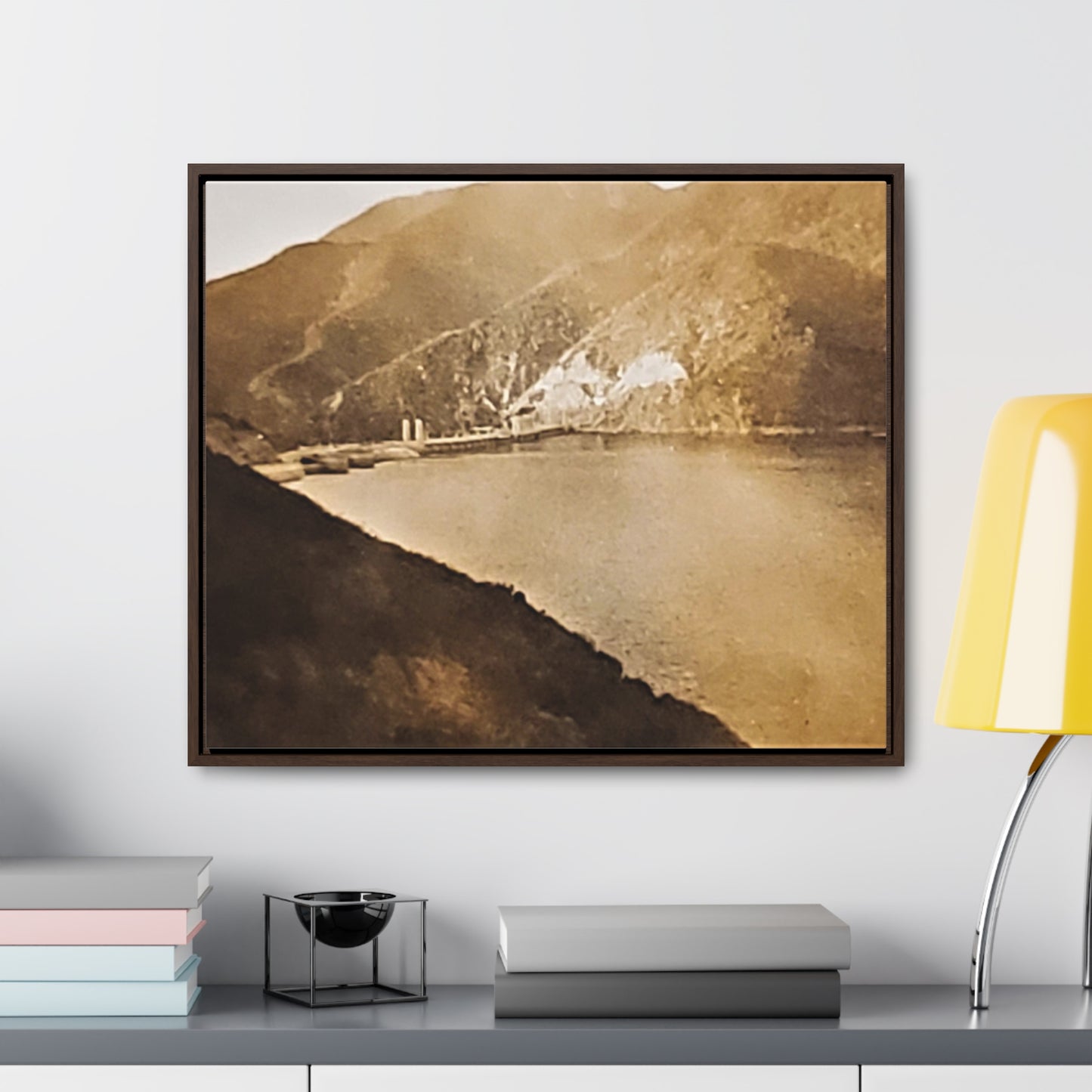 Morris Dam Lake Gallery Canvas Wraps, Horizontal Frame