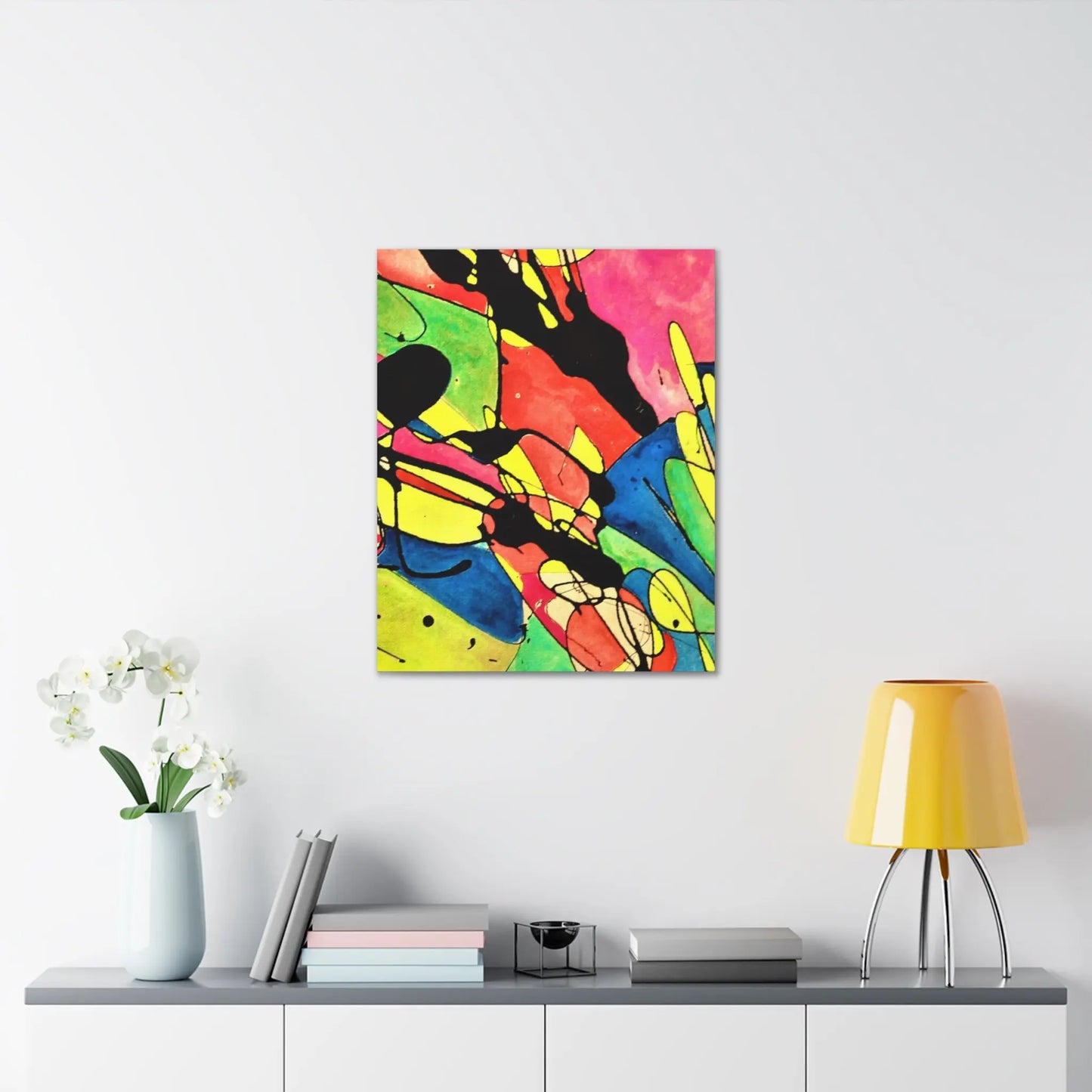 Exploding Earth Canvas Gallery Wraps 24″ x 30″ 1.25"