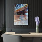 Acrylic Print — Urban Rust Graffiti Photograph French Cleat Hanging - 20″ x 30″ (Vertical) 0.25'' - Home Decor