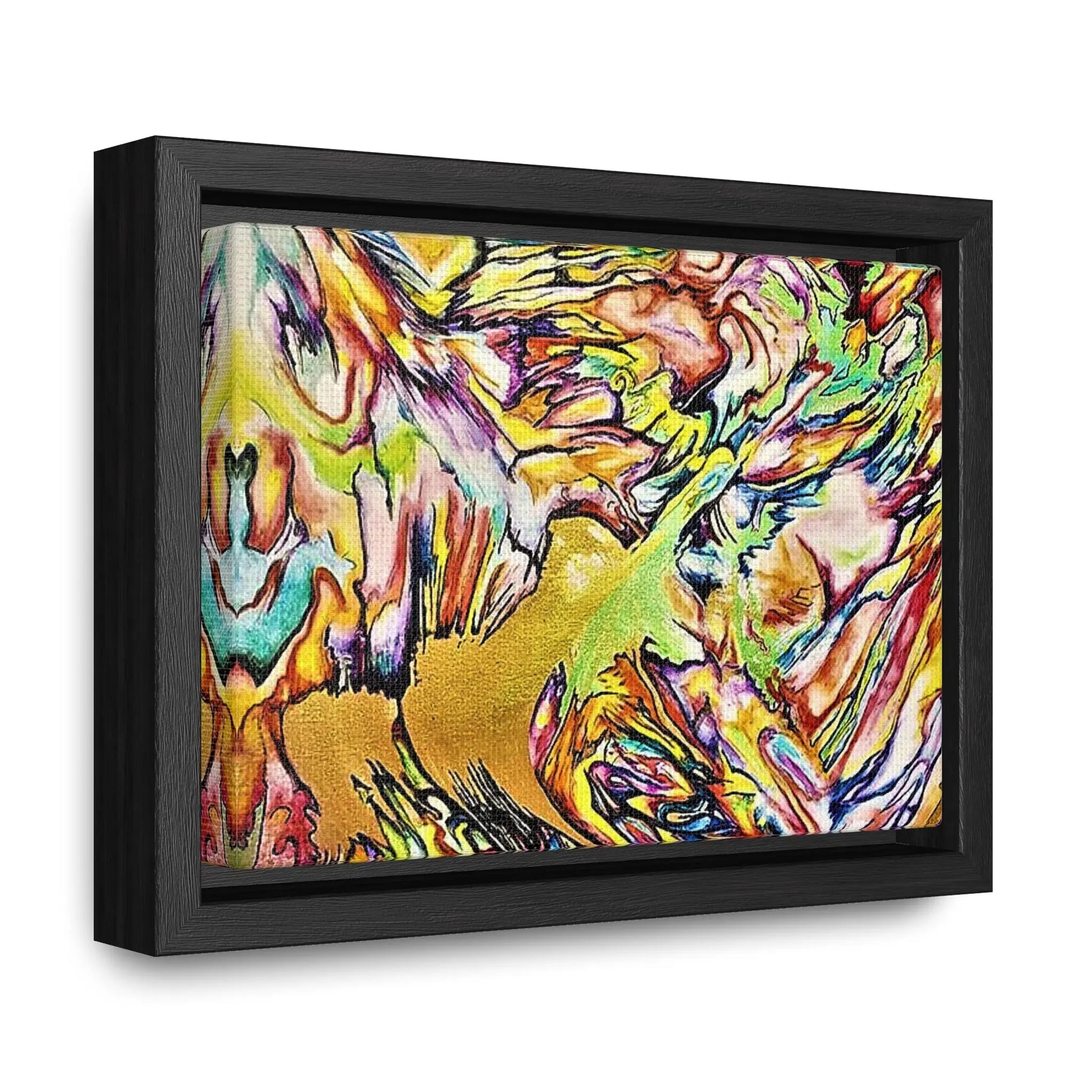 Phoenix Rising Gallery Canvas Wraps, Horizontal Frame