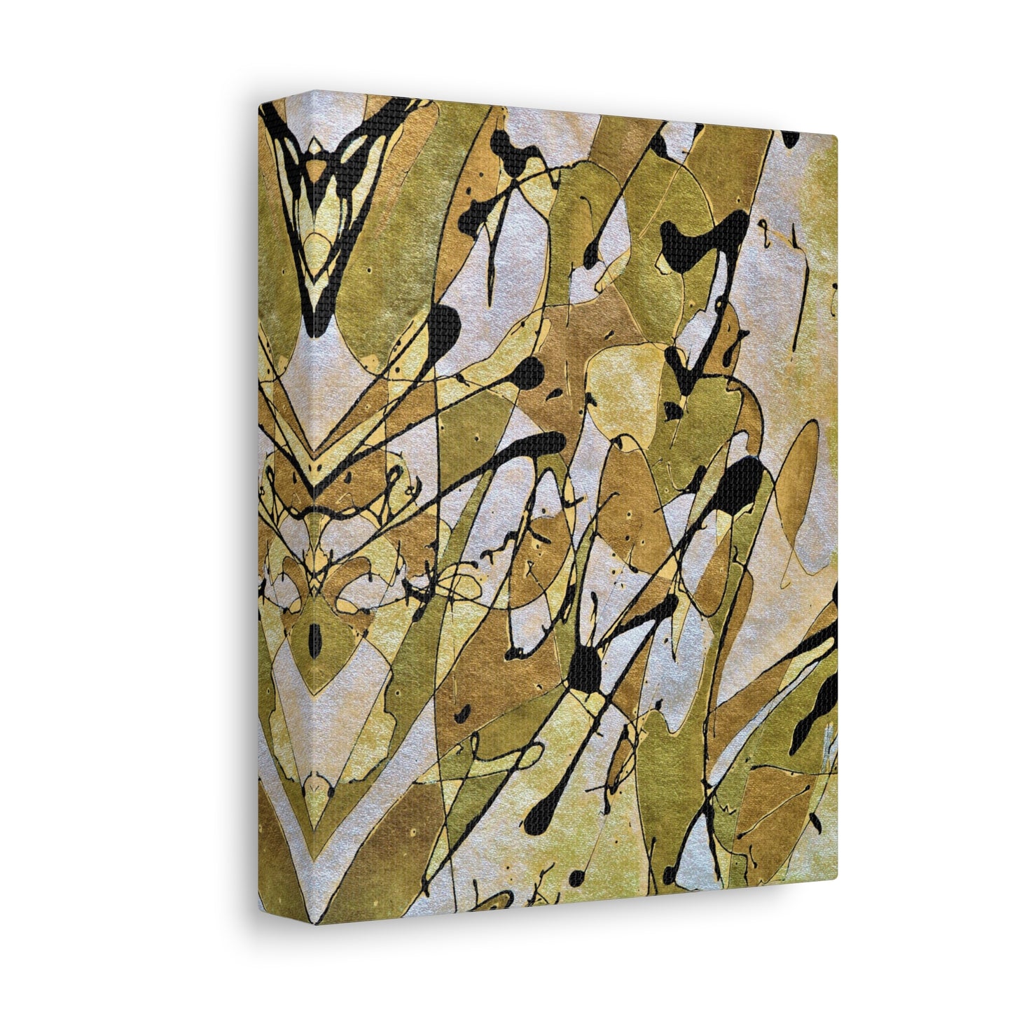 Gold Rush Stretched Canvas