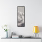 Mount Rainier Gallery Canvas Wraps Vertical Frame 12″ x 36″ Premium Gallery Wraps (1.25″) Black