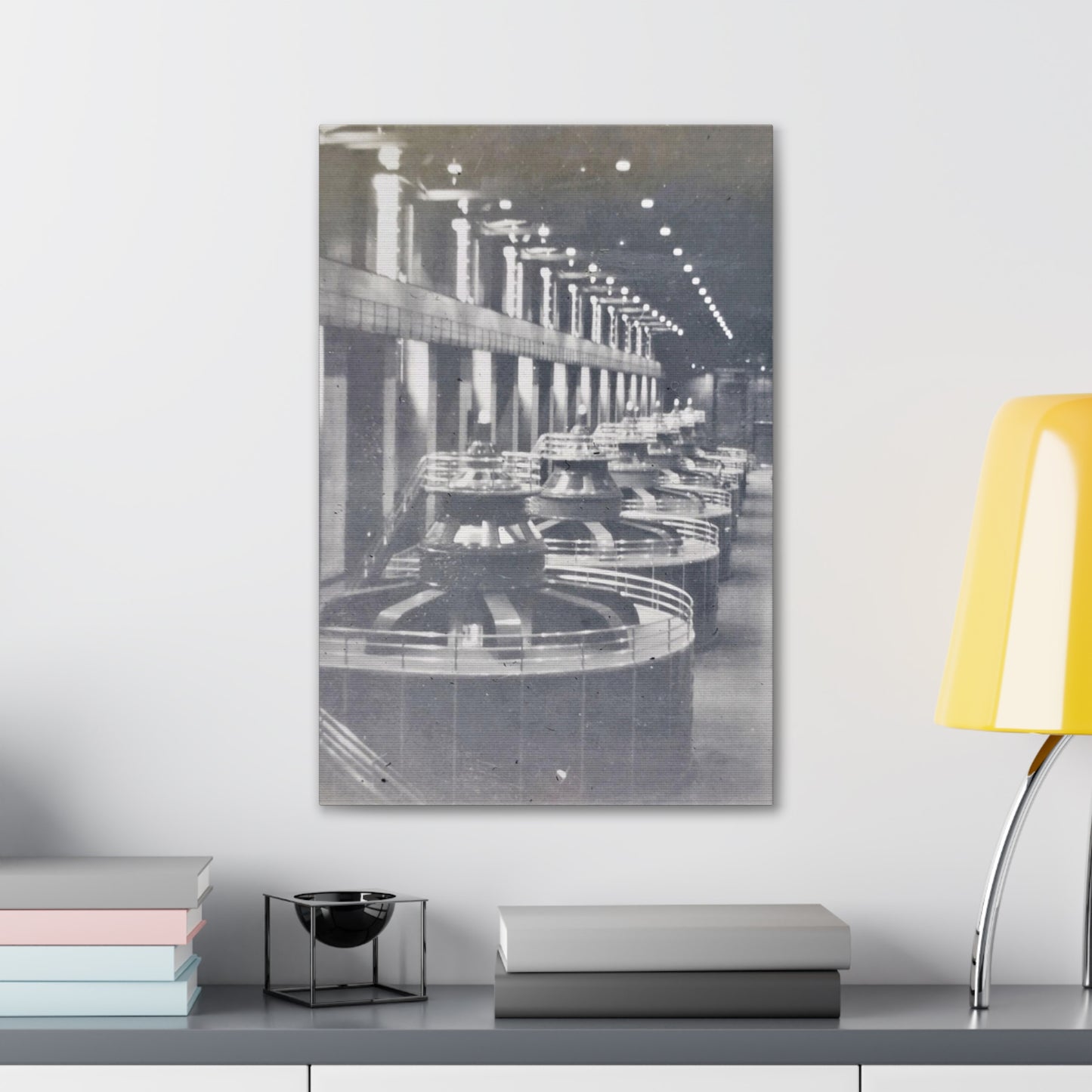 Boulder Dam Powerhouse Canvas Gallery Wraps