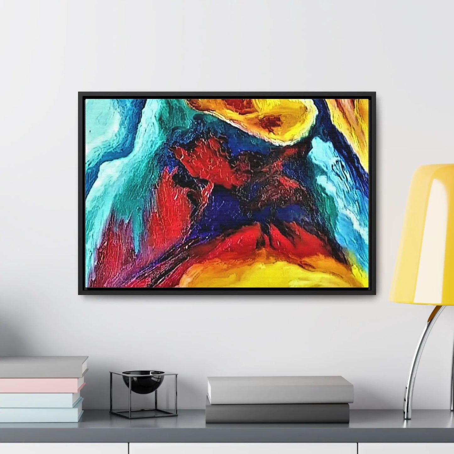 Cavern Gallery Canvas Wraps, Horizontal Frame