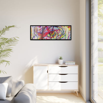 The Eye Framed Art Print - Kia Day Design