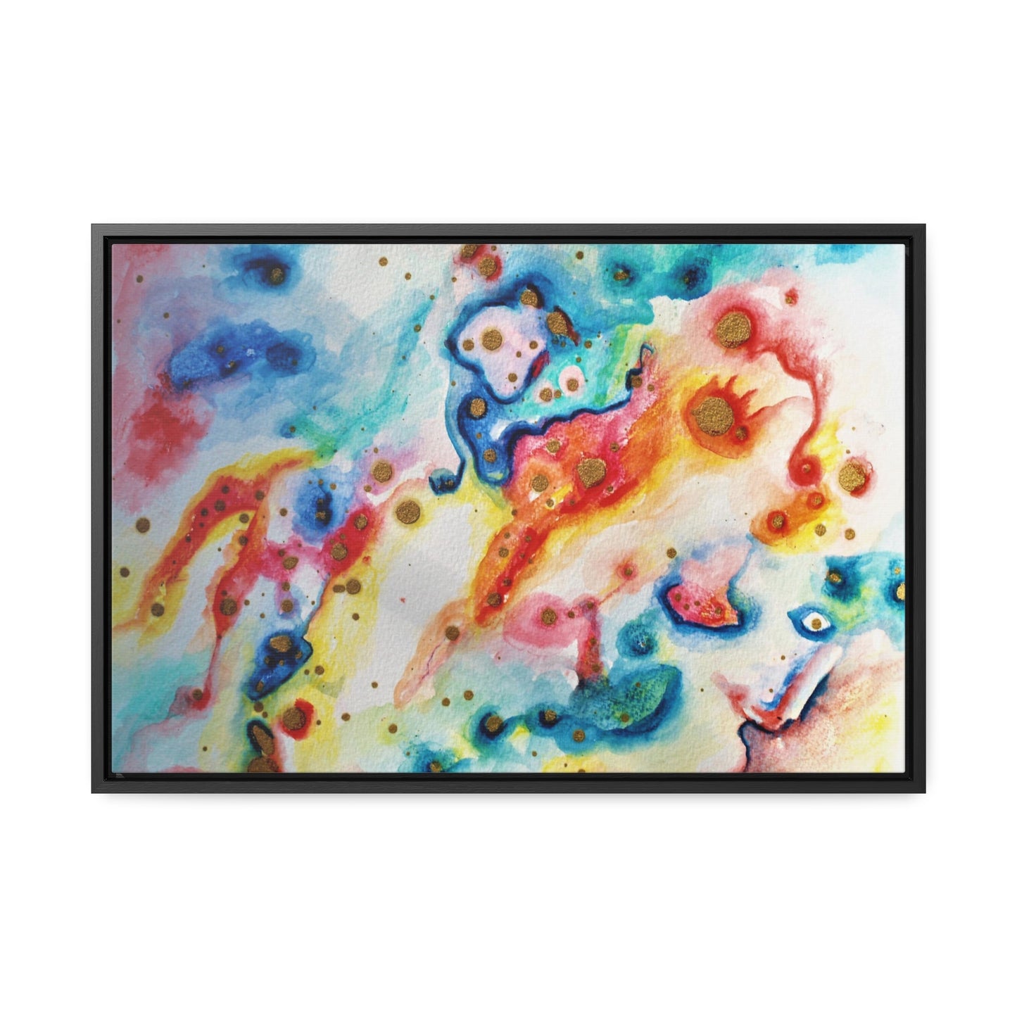 Blue Sky Angel Gallery Canvas Wraps, Horizontal Frame