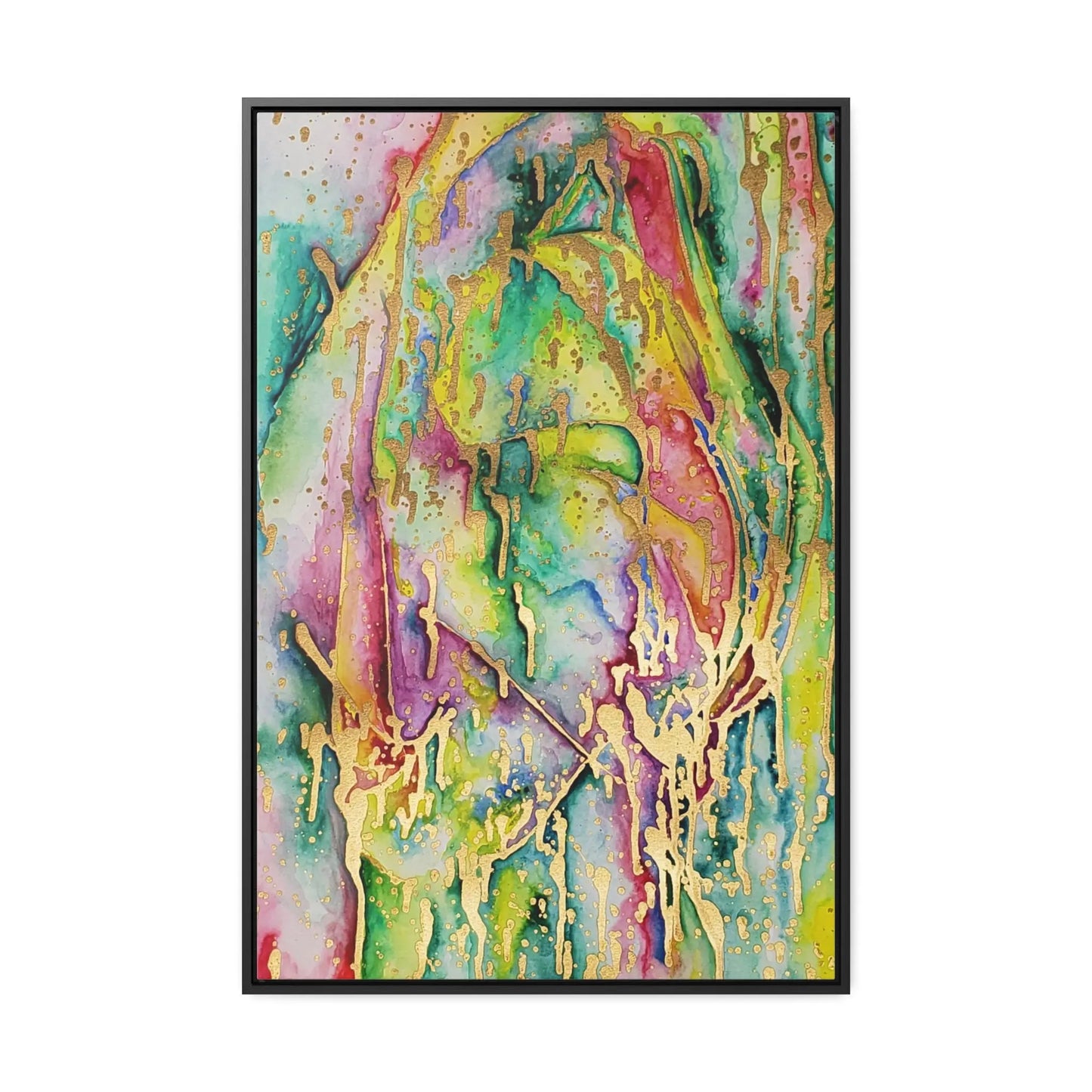 Acid Face Gallery Canvas Wraps, Vertical Frame 24″ x 36″ Premium Gallery Wraps (1.25″)