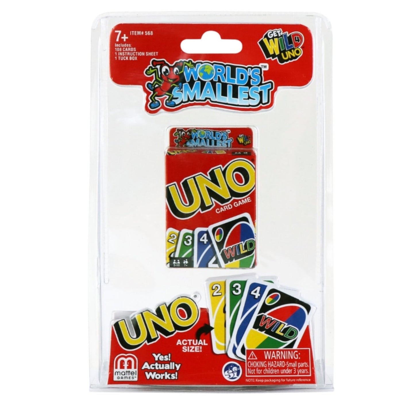 World's Smallest Uno Card Game- Rust & Cinder- {{Product type}}