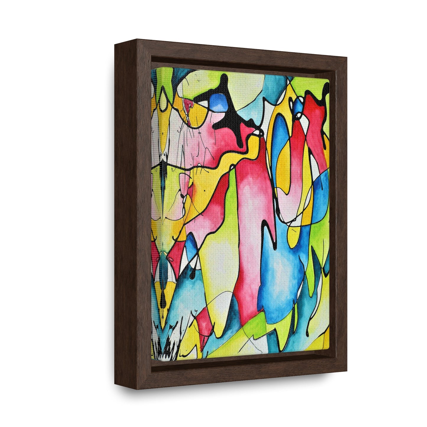 Blue Flame Gallery Canvas Wraps, Vertical Frame