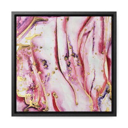 Cherry Cream Soda Gallery Canvas Wraps, Square Frame 12″ x 12″ Premium Gallery Wraps (1.25″)