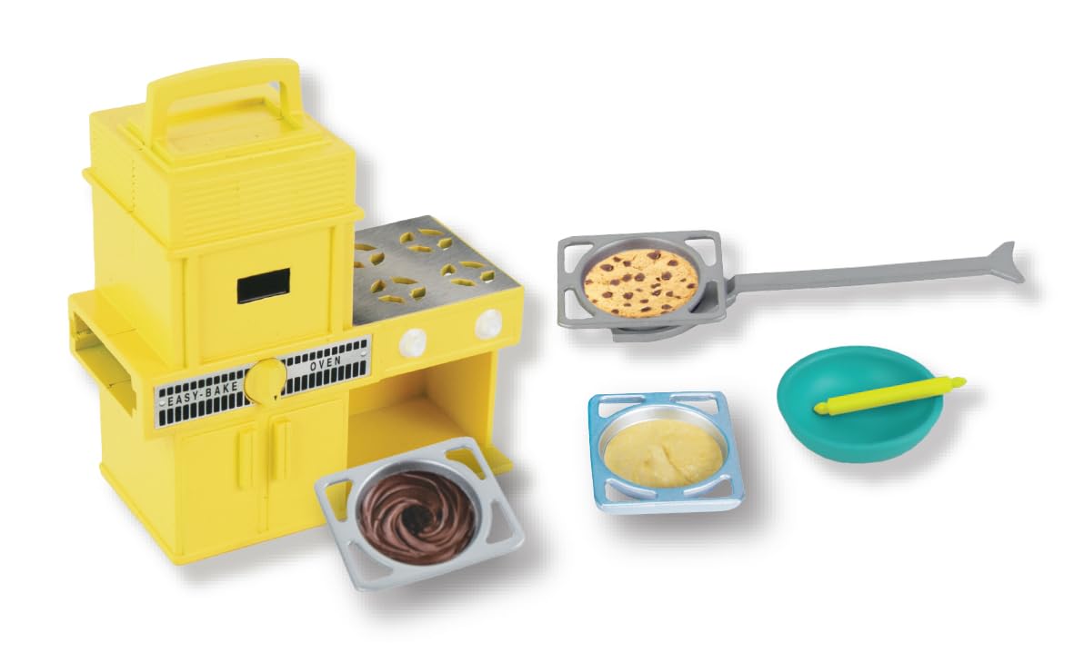 Mini Retro Easy-Bake Oven Turquoise & Gold - n a - toy